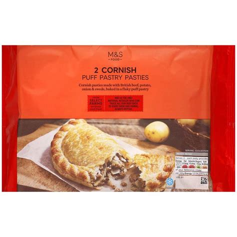 m&s cornish pasties.